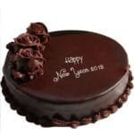 New Year Chocolate Cake