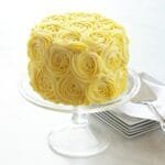 Yellow Rose Cake 1 kg