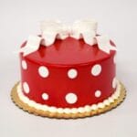 Bow & Dot Fondant Cake Class 1.5 KG
