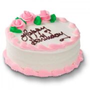 Fresh Baked Strawberry Cake 500 gm