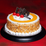 Butterscotch Yellow Rose cake 0.5