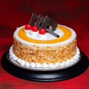 Butterscotch Yellow Rose cake 0.5