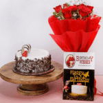 Blackforest Red Roses Card