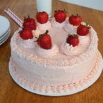 Fresh Strawberry Cake 1 KG
