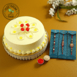 Rakhi With Butterscotch Cake