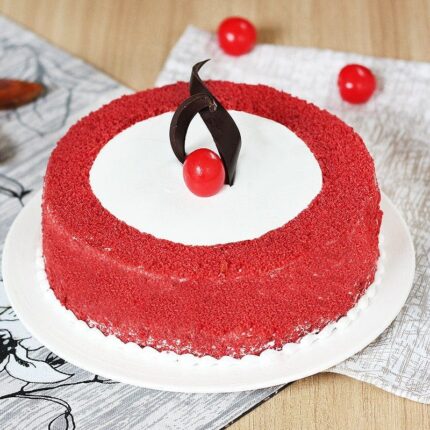 Cherry Red Velvet Cake 0.5 kg