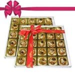 Almond and Fruit & Nut Chocolate Truffles