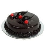 New Year Choco Cake