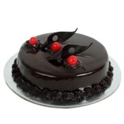 New Year Choco Cake