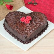 Heart Shape Chocolicious Cake 1Kg