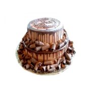 2 Tier Chocolate Cake