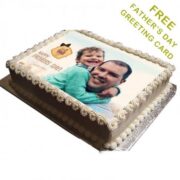 Father's Day Special Photo Cake