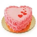 Heart Shape Birthday Cake 1 kg