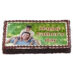 A1 Father's Day Special Photo Cake