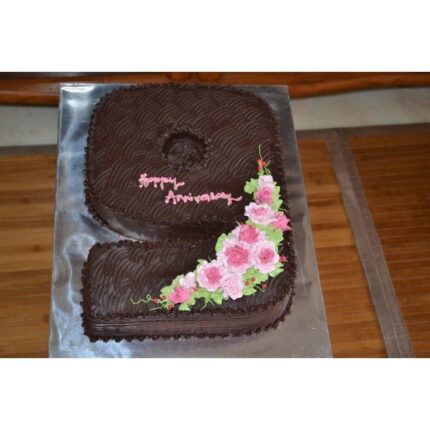 Number Shape Cake