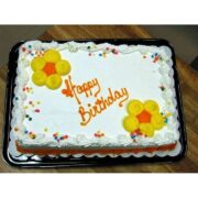 Vanilla Birthday Cake 2 Kg
