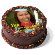Chocolate Photo Print Cake 1 kg
