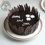 New Year Chocolate Cake