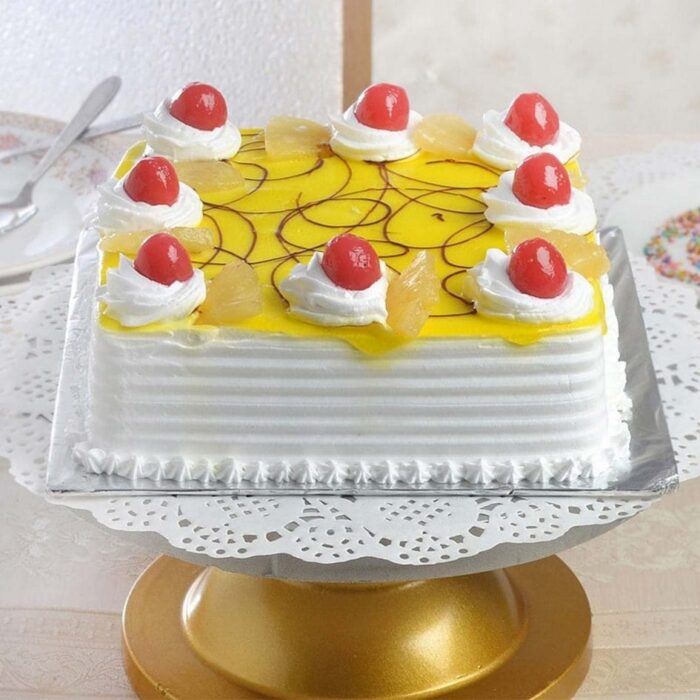Pineapple Cake Square 1 kg - Image 1