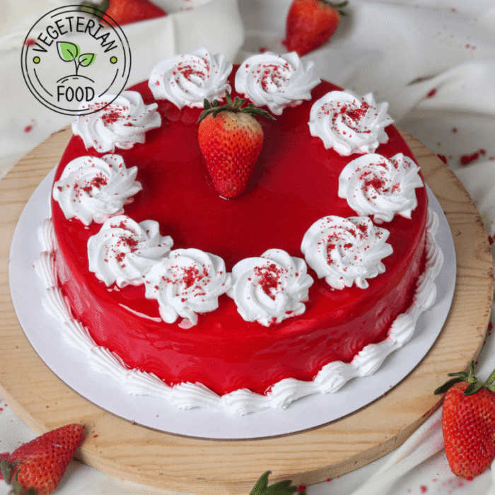 Strawberry Cake 1 Kg - Image 1