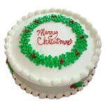 Vanilla Merry Christmas Cake