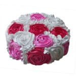 Yummy Colourful Rose Romance Cake 1 KG