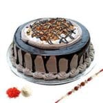 Choco Butterscotch Cake with Rakhi 1 kg