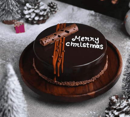 Chocolate Christmas Cake