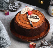 Butterscotch Christmas Cake