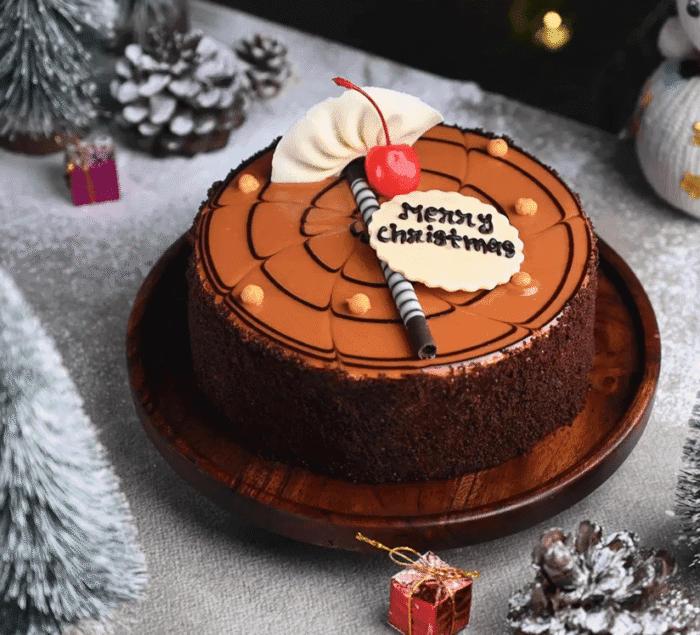 Butterscotch Christmas Cake - Image 1