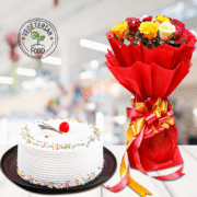 Flower And Vanilla Cake Hamper